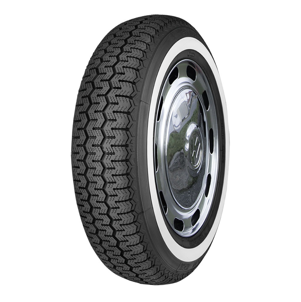 Michelin XZX | Narrow Whitewall | 165R15 - Eclectic Tire Company
